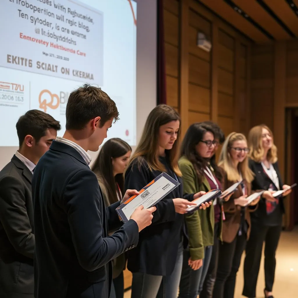 Celebrazione dei successi degli studenti